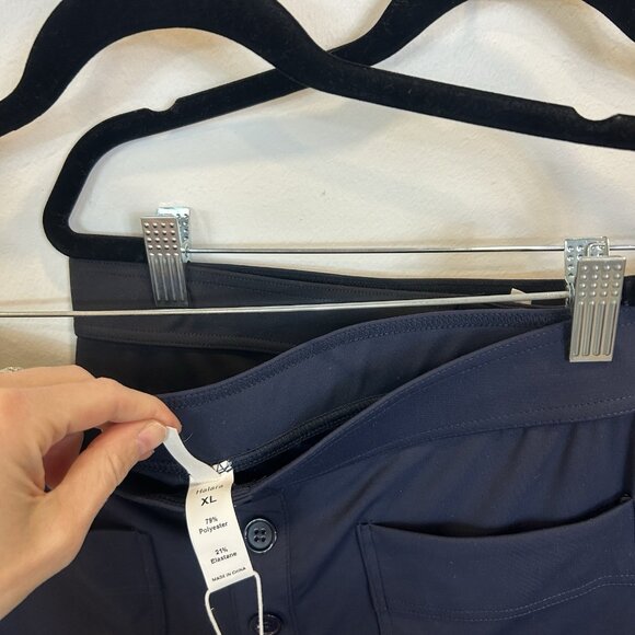 Lot Of 2 NWT Halara XL High Waisted Button Multiple Pockets Straight Leg Pants - Picture 5 of 10